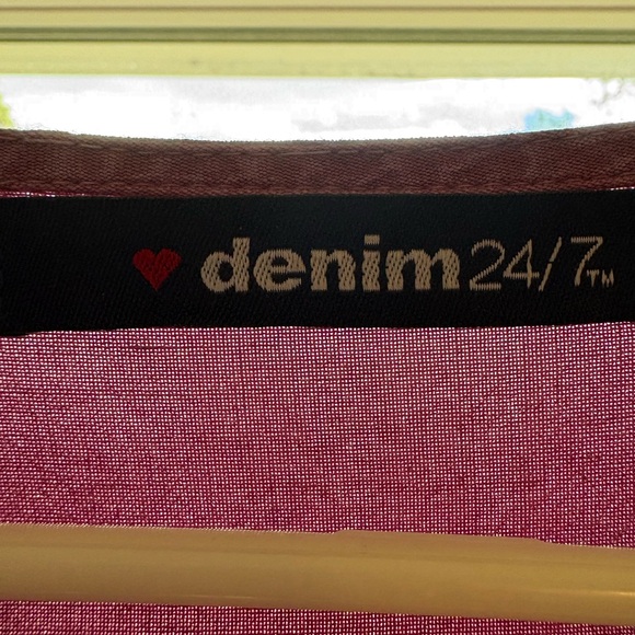 Denim 24/7 Vibrant Purple Blouse - Picture 3 of 4